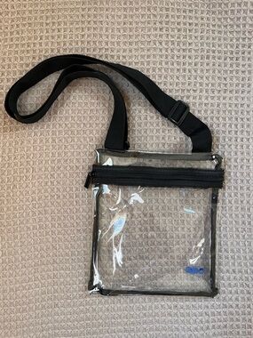 Clear Crossbody Bag/ Purse with Adjustable Strap